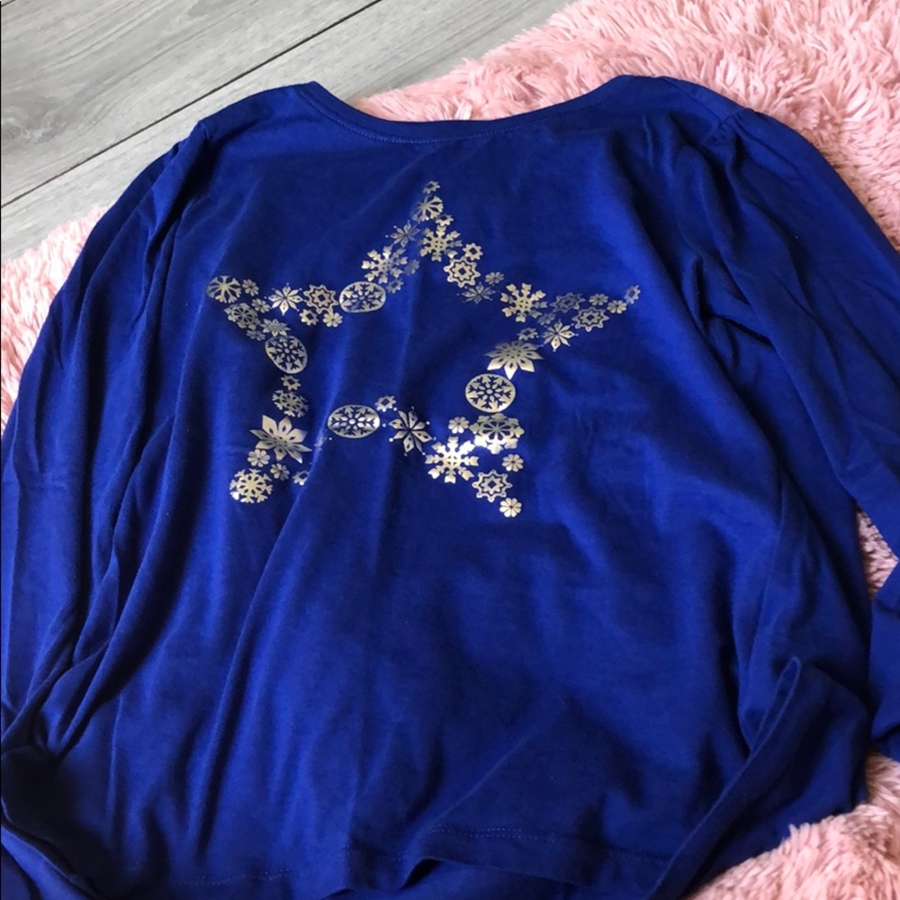 Snow flake long sleeve